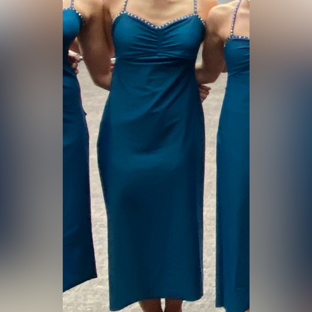 Blue lyrical costume